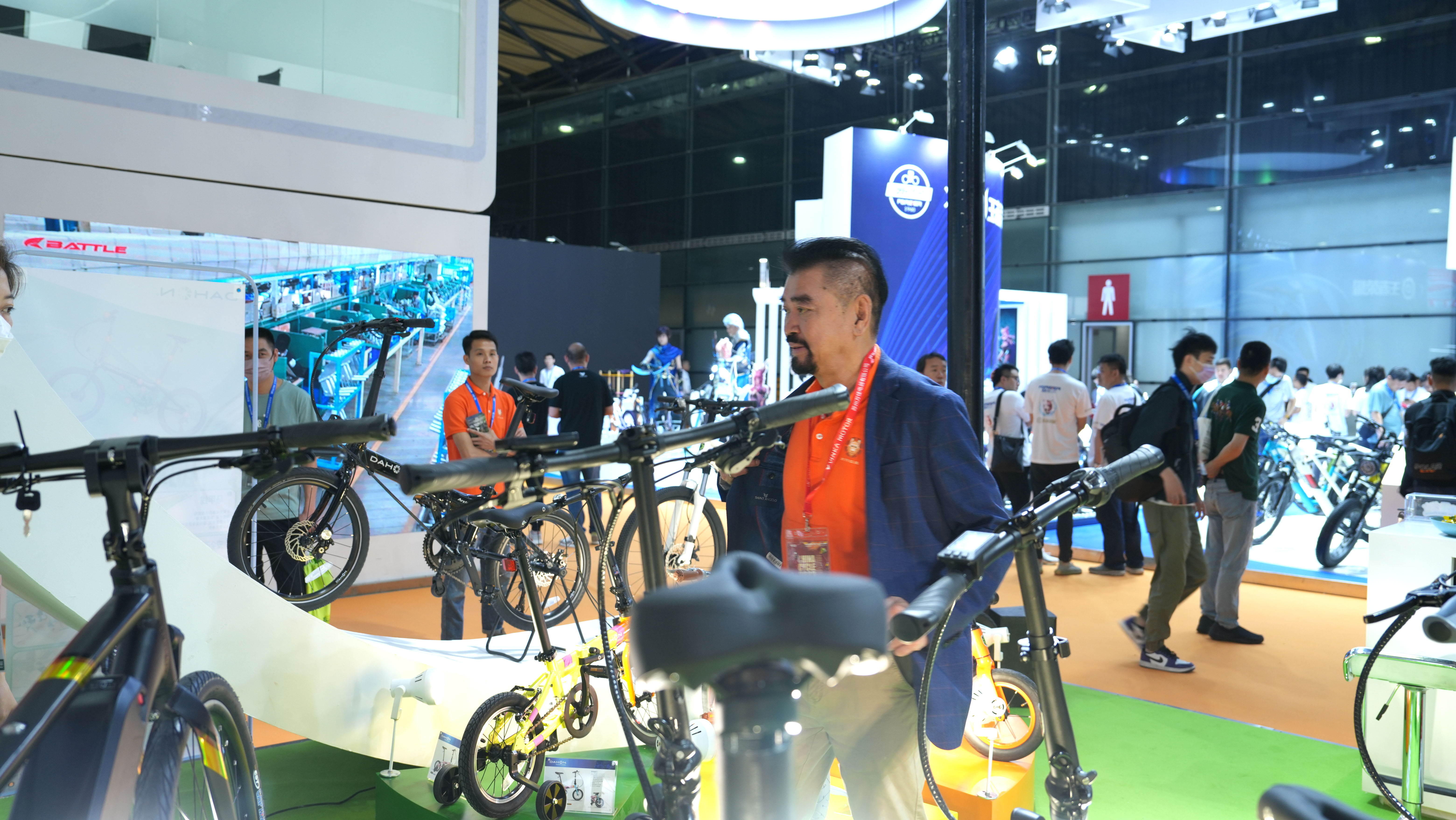 上海自行车展现场,dahon,DAHON品牌